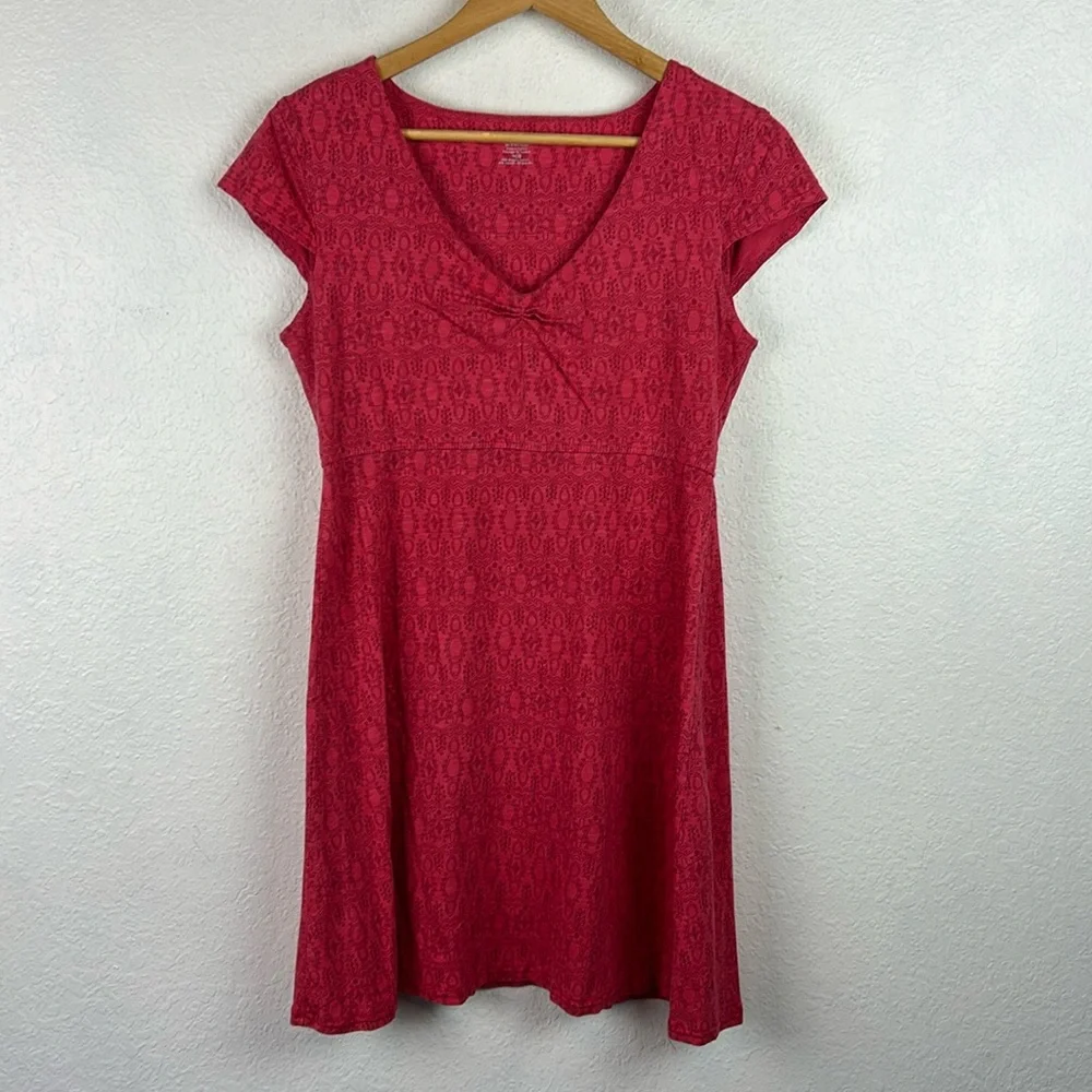 Perfect Toad&Co Rosemarie deep pink Dress M - Picture 2 of 6
